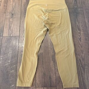 Lululemon Align Crop Leggings‎ Olive Size 12